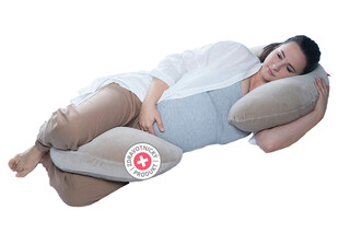 Těhotenský polštář Motherhood Premium - béžový